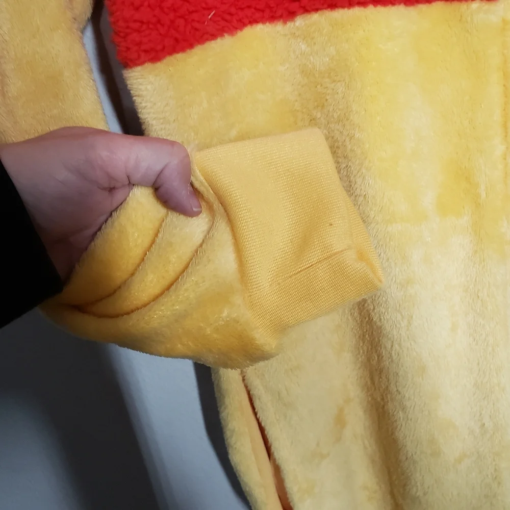 Winnie the Pooh sleeper onesie Pajamas size Medium - Picture 6 of 11